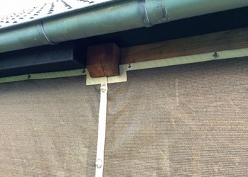 Verandadoek/zeil shadow comfort japanese brown