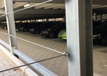 randbeveiliging parkeergarage Den Bosch