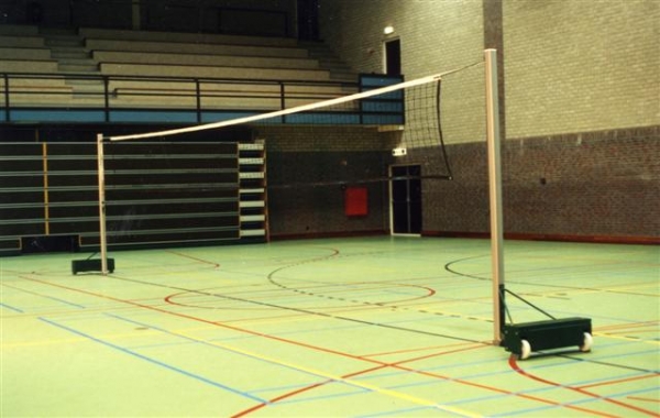 Siësta mozaïek Zich afvragen Multifunctionele vrijstaande volleybalpalen | Nettenverkoop B.V.