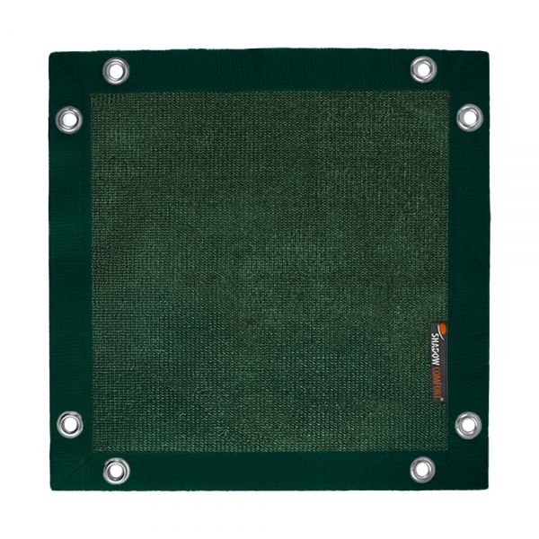 Winddoek Standard 180 landscape green met polypropyleen band