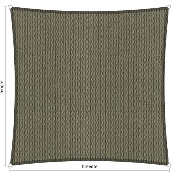 shadesail shadow comfort Desert Storm(vierkant/rechthoek)