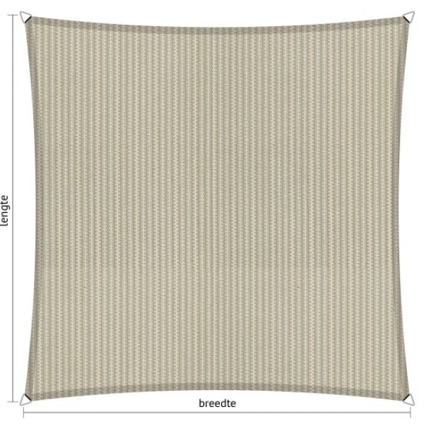 schaduwdoek shadesail shadow comfort sahara sand