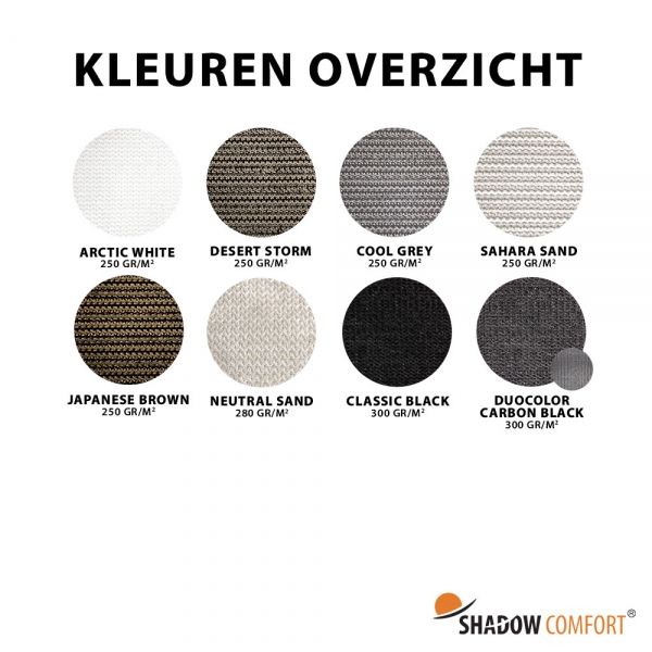 Kleurenoverzicht Excellent