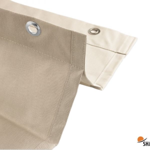 Waterdicht harmonicadoek Shadow Comfort Pure Sand