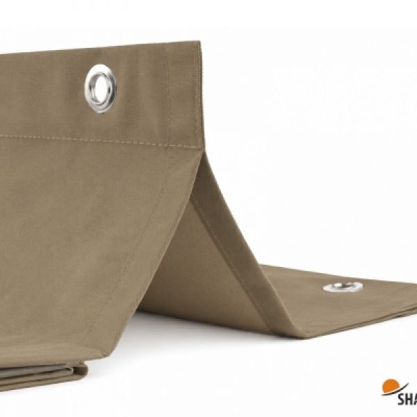 Waterdicht harmonicadoek Urban Taupe