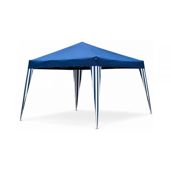 Partytent Easy Up 3,00 x 3,00 meter Blauw/Wit