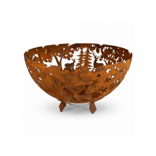 Vuurschaal Laser cut roest