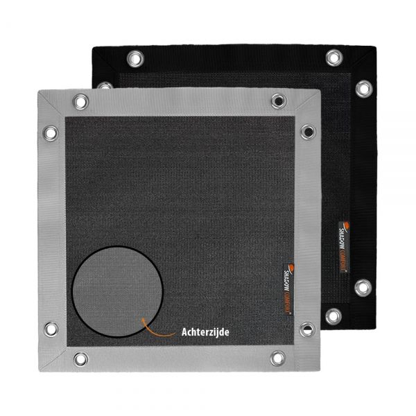 Winddoek Unique 300 DuoColor met polypropyleen band