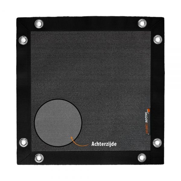 DuoColor CarbonBlack met PP band kleur - Black