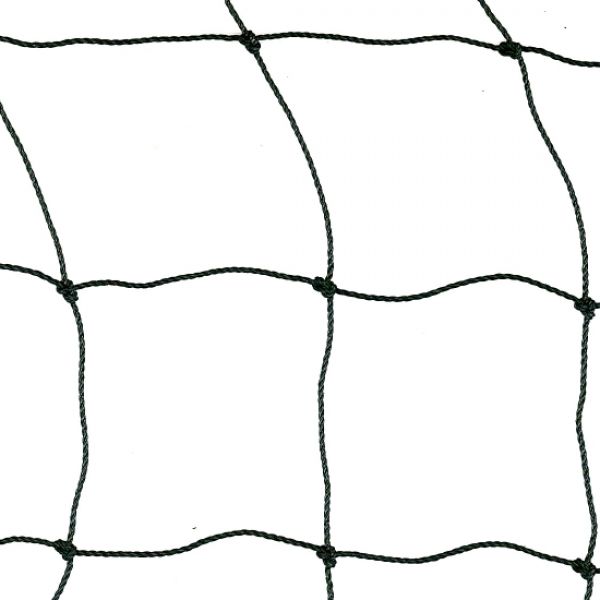 polyethyleen geknoopt net, 6x6cm., draaddikte 1,3 mm