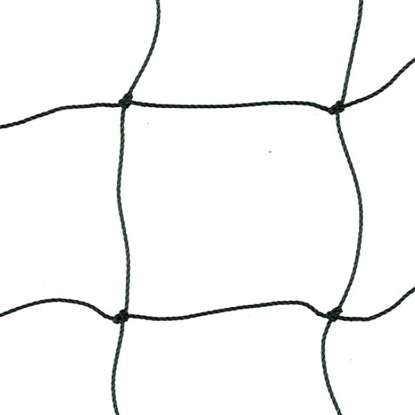 polyethyleen geknoopt net, 7x7cm., draaddikte 1,3 mm