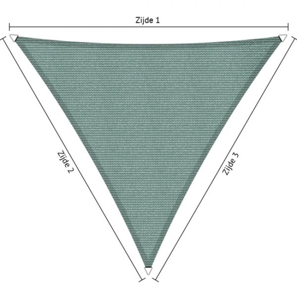 shadow comfort schaduwdoek extrablock 320 mint gree