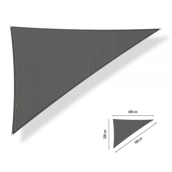 Schaduwdoek Shadow Comfort driehoek 90° 5x6x7,8