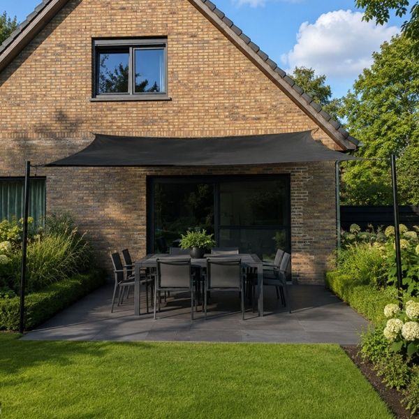 Schaduwdoek rechthoek