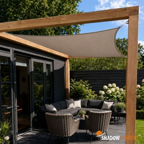 Schaduwdoek Tender Taupe - Shadow Comfort 
