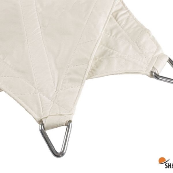 Waterdicht schaduwdoek Shadow Comfort Island White driehoek 4x4x4
