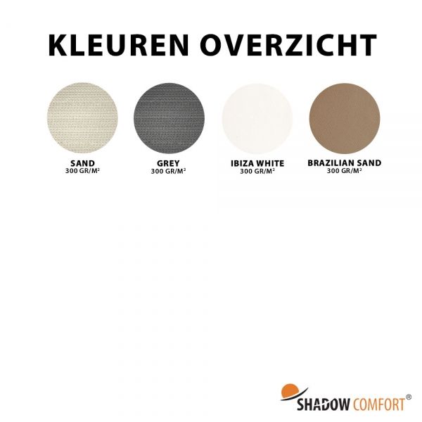 Overzicht kleuren