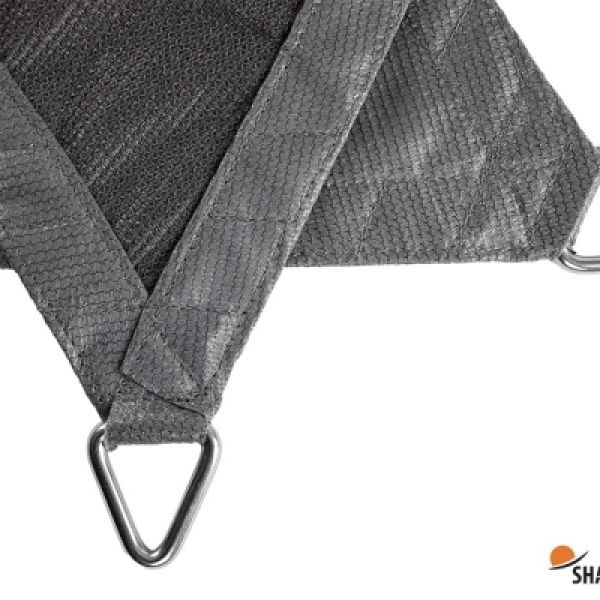 Waterdicht schaduwdoek Shadow Comfort Grey rechthoek 4x5