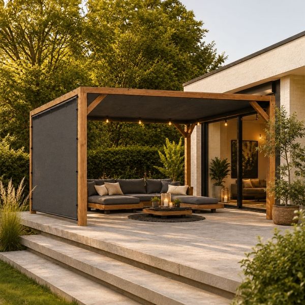 Pergola verandawand zijwand