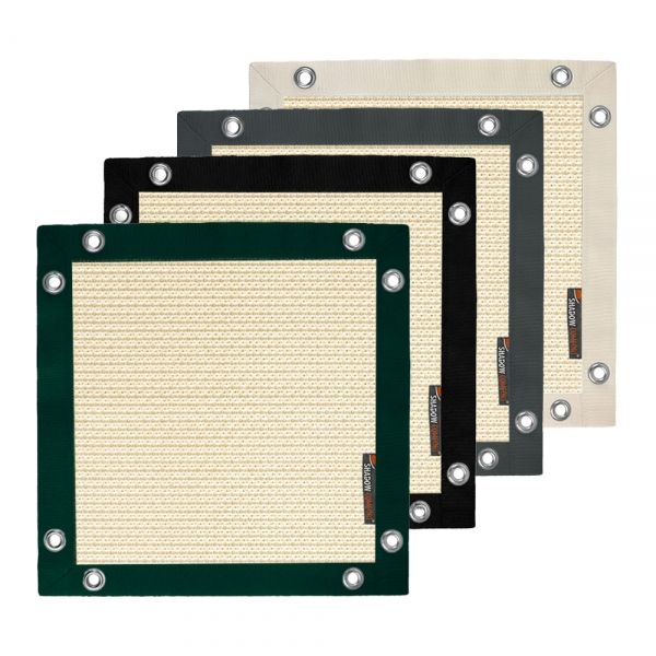 Winddoek Multi Colors 340gr met band en ogen