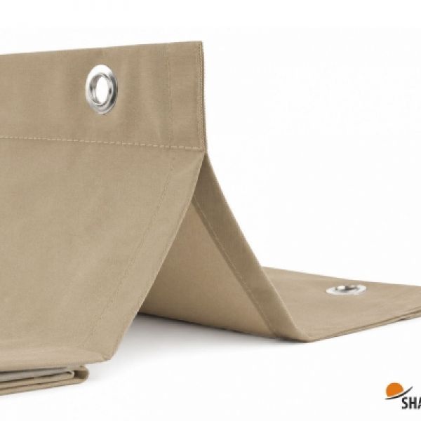 Waterdicht harmonicadoek Urban Taupe