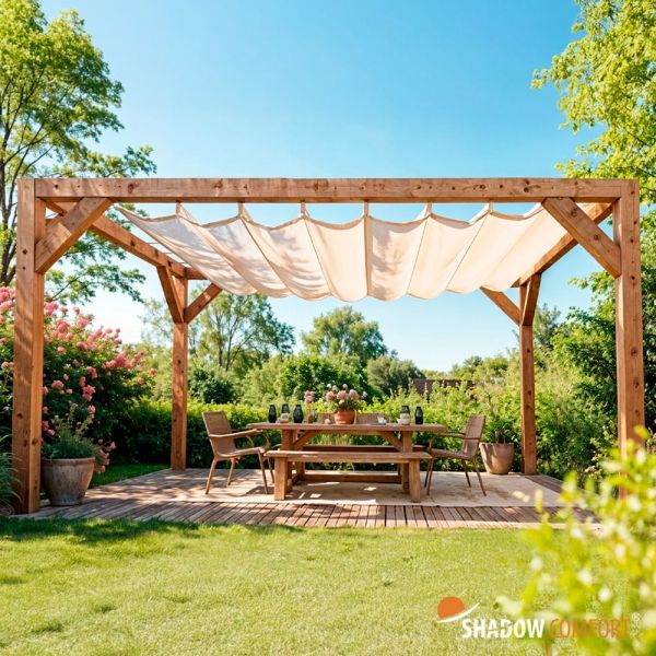 Maatwerk harmonicadoek Shadow Comfort