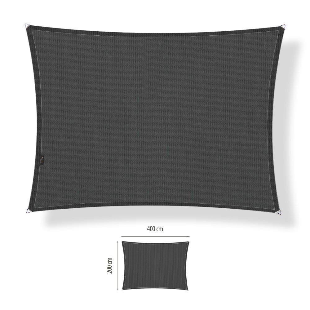 Schaduwdoek rechthoek 2x4